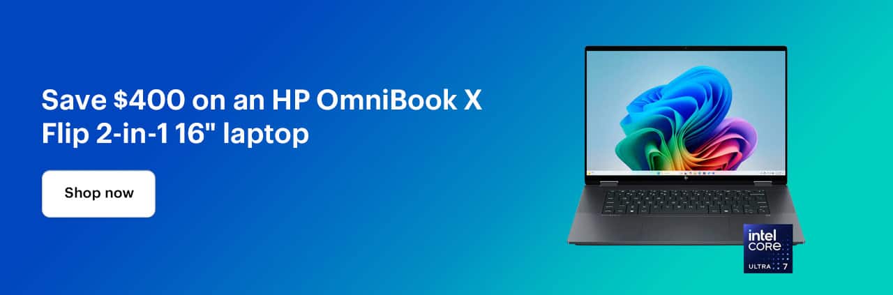 Save $400 on an HP OmniBook X Flip 2-in-1 16