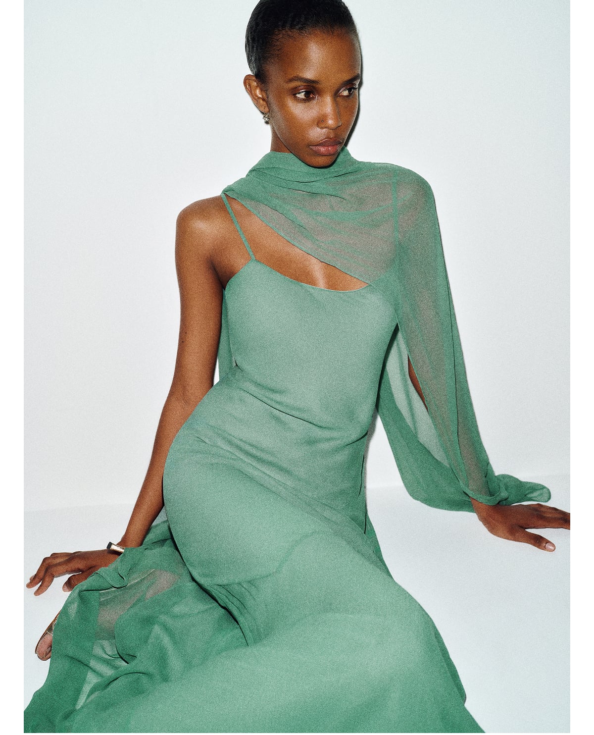 Rida Silk Dress