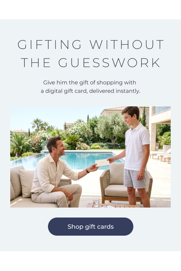 Shop gift cards