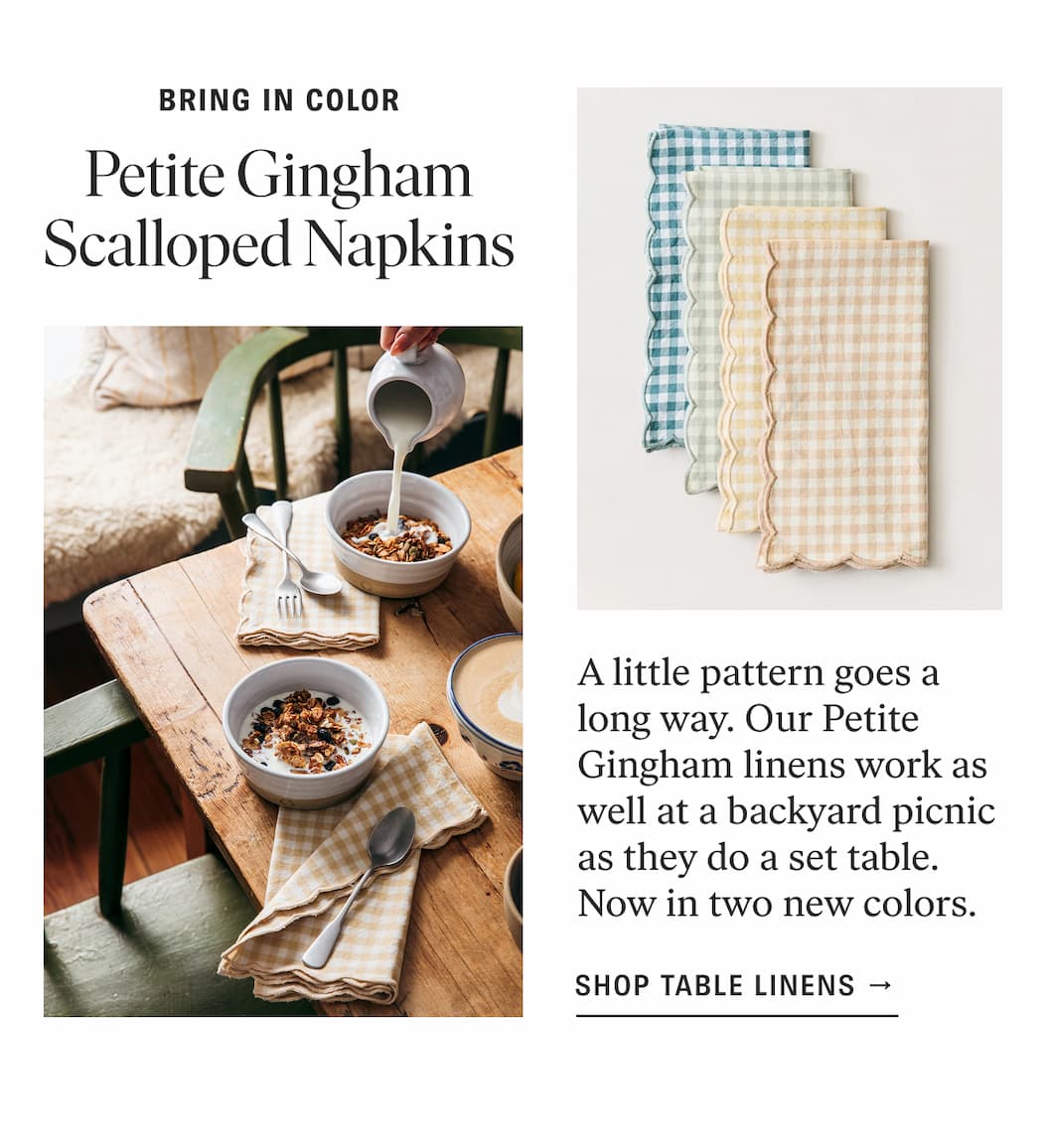 Shop Table Linens