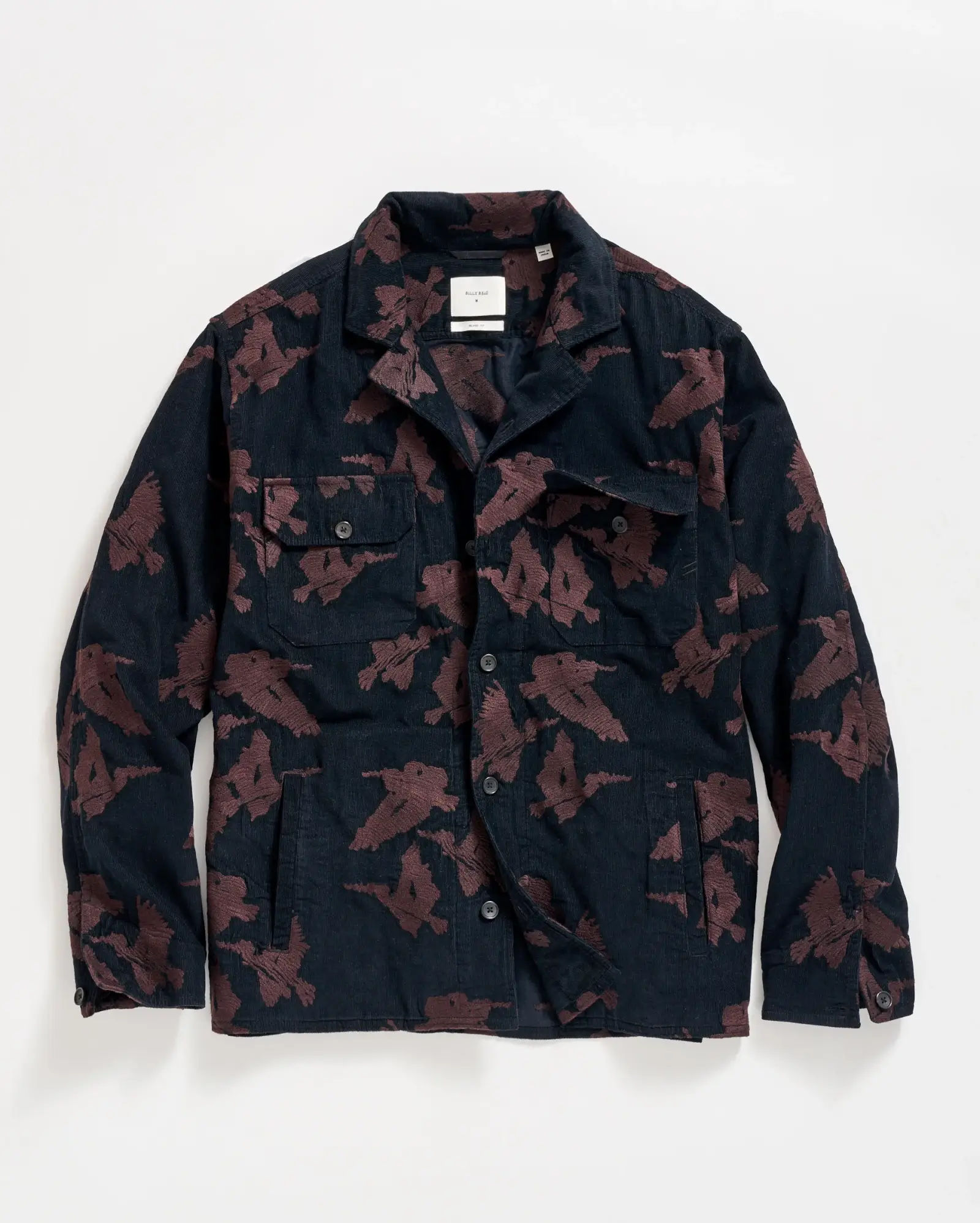 Image of Andres Embroidered Overshirt