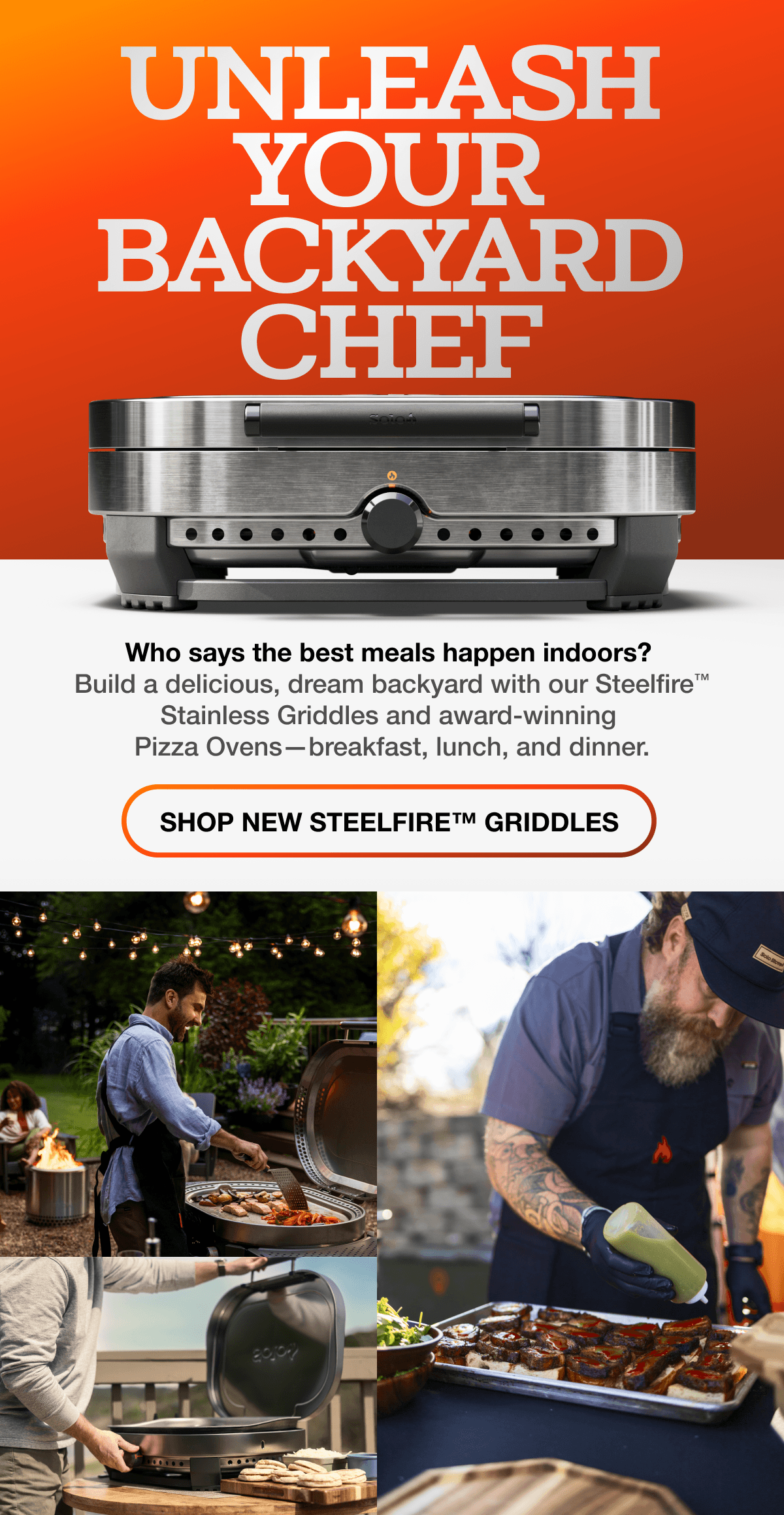 Steelfire Stainless Griddles