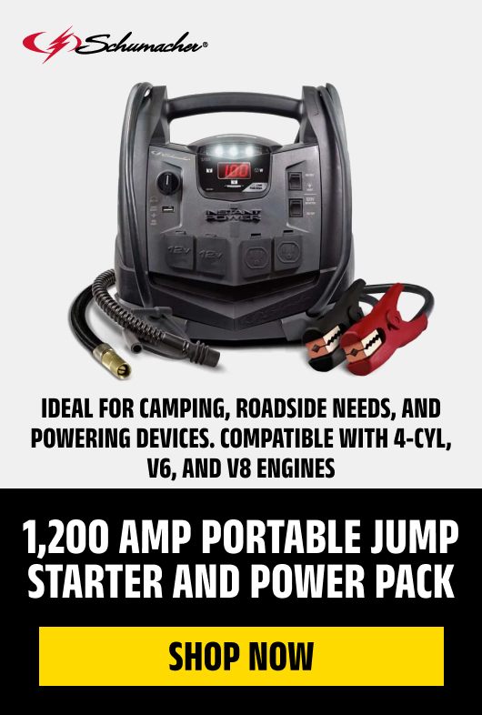 1,200 Amp Portable Jump Starter and Power Pack