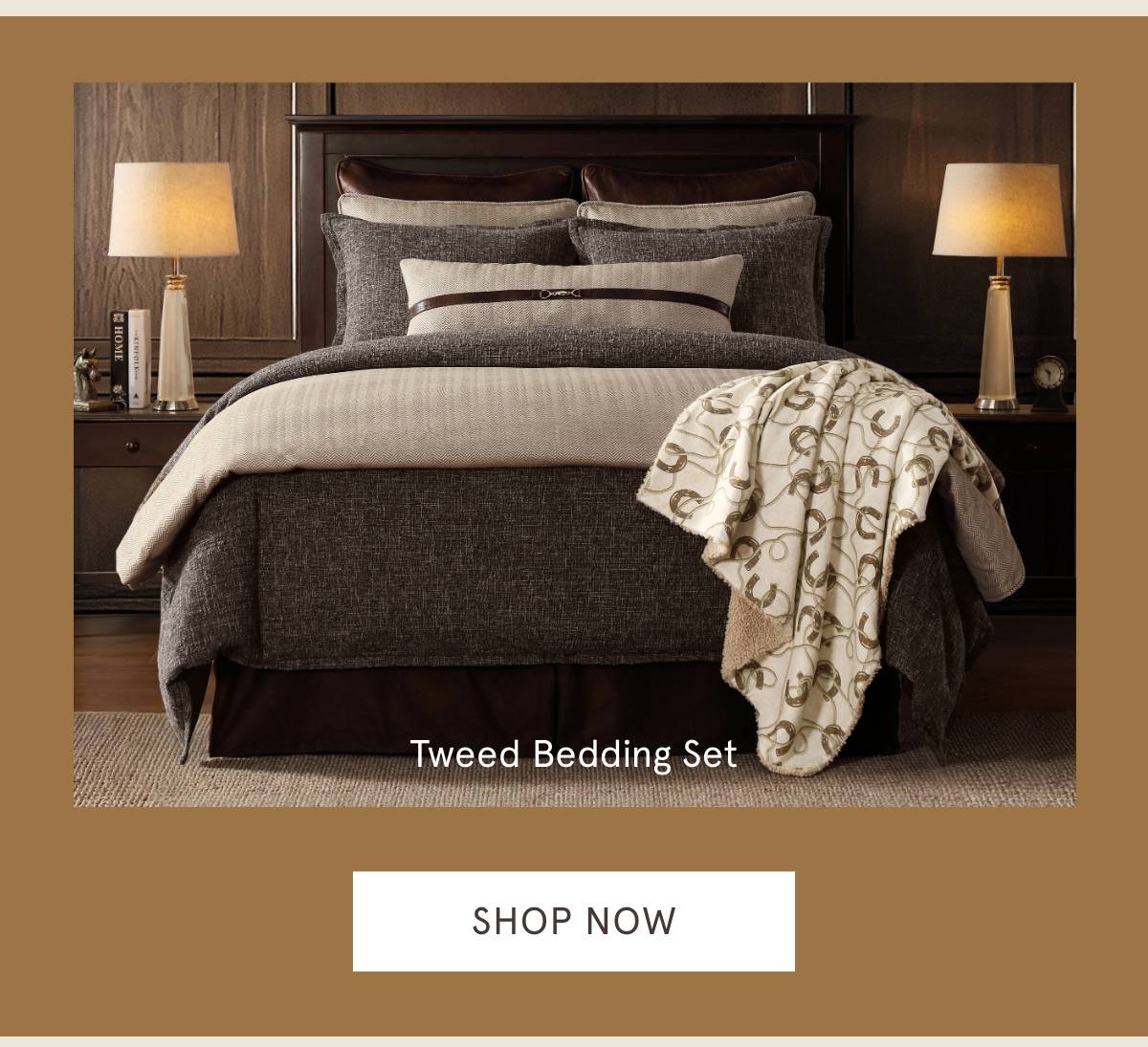 Tweed Bedding Set