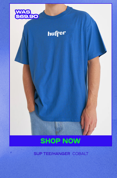 SUP TEE/HANGER COBALT