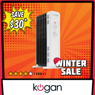 Kogan 1500W 7 Fin Oil Heater Product Image