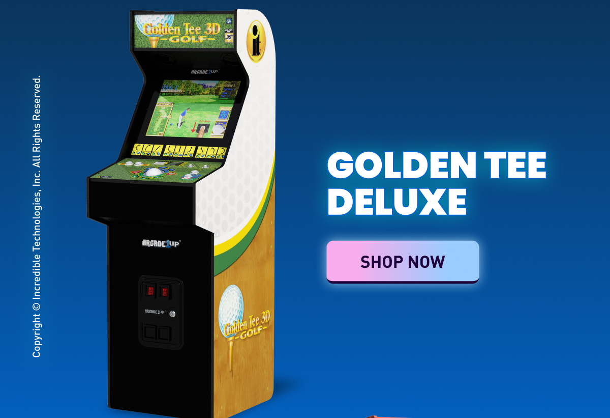 Golden Tee 3D Deluxe Arcade Machine
