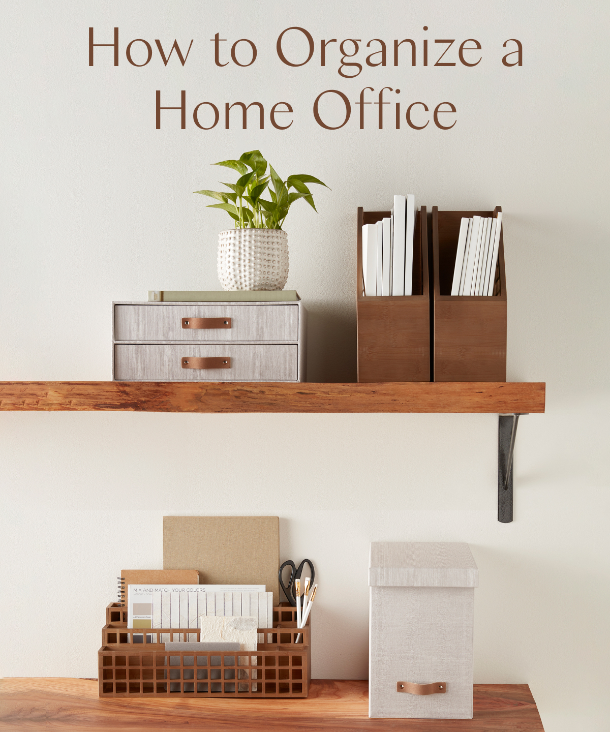 How to Organize a Home Office 