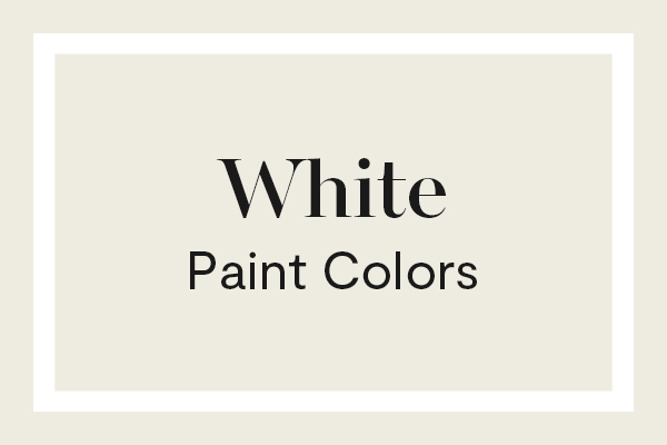 White Paint Colors