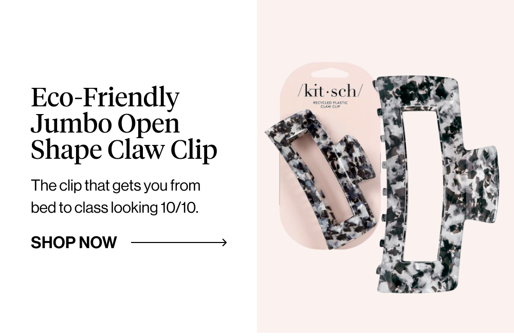 Eco-Friendly Jumbo Open Shape Claw Clip 