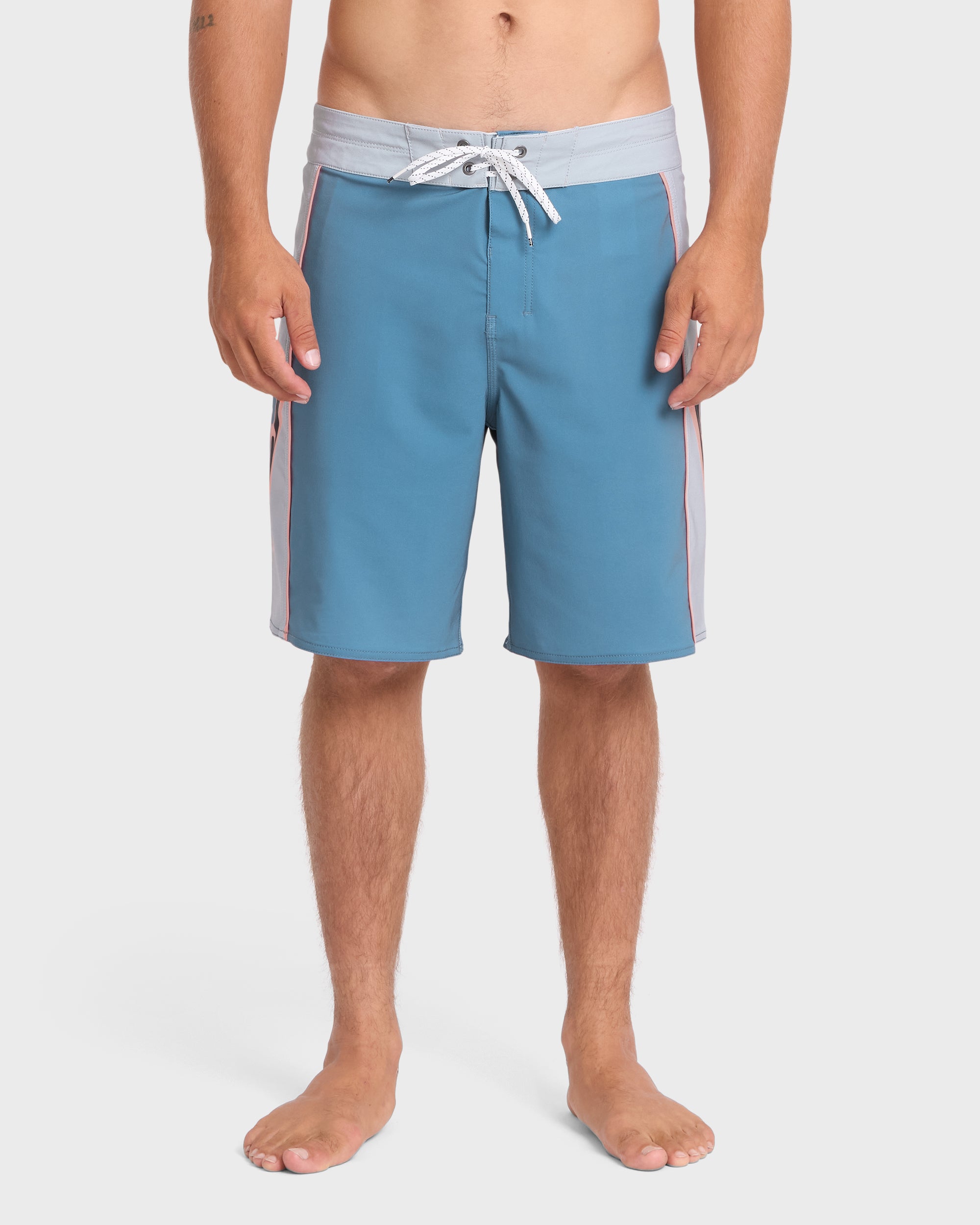 Image of New Wave Pro 19" Boardshorts - China Blue
