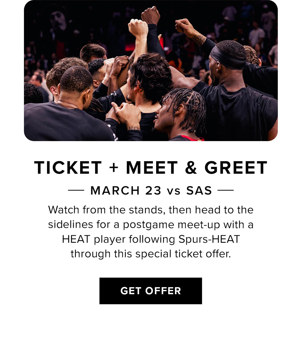 Ticket + Meet & Greet | Get Offer