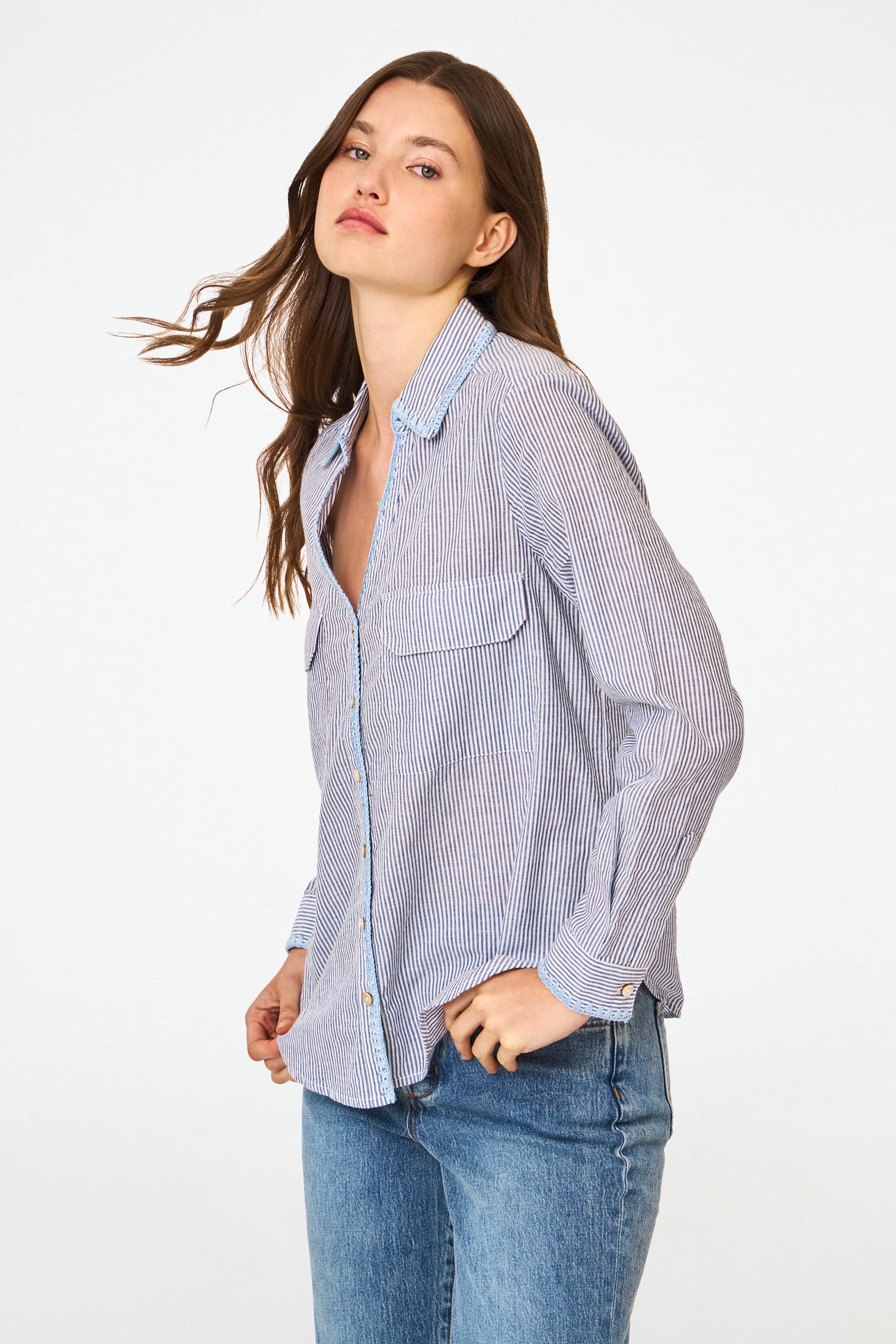 Image of Heritage Stripe Guy Shirt