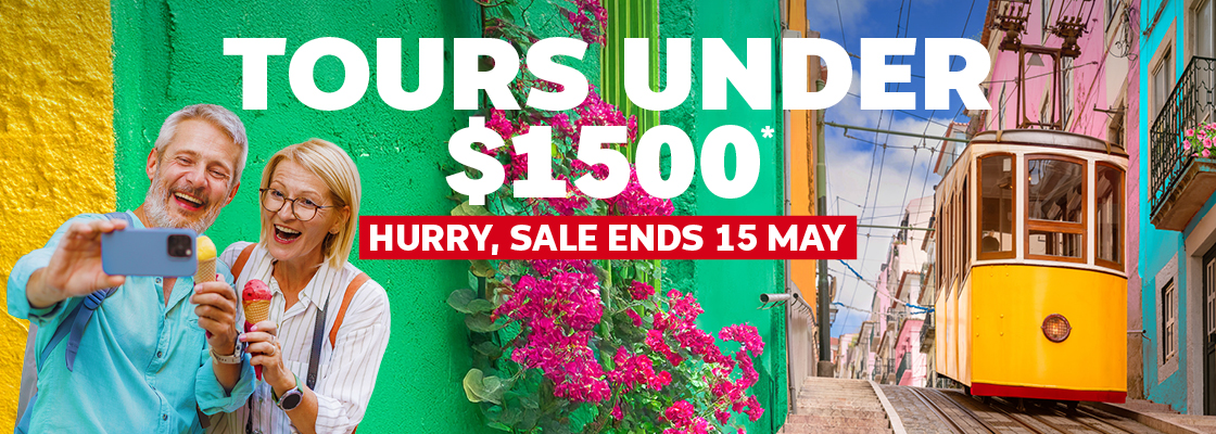 TOURS UNDER $1500*