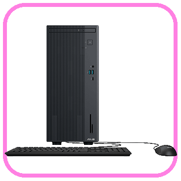 ASUS V500 Mini Tower 15L Desktop with Intel Core i7-13620H Processor