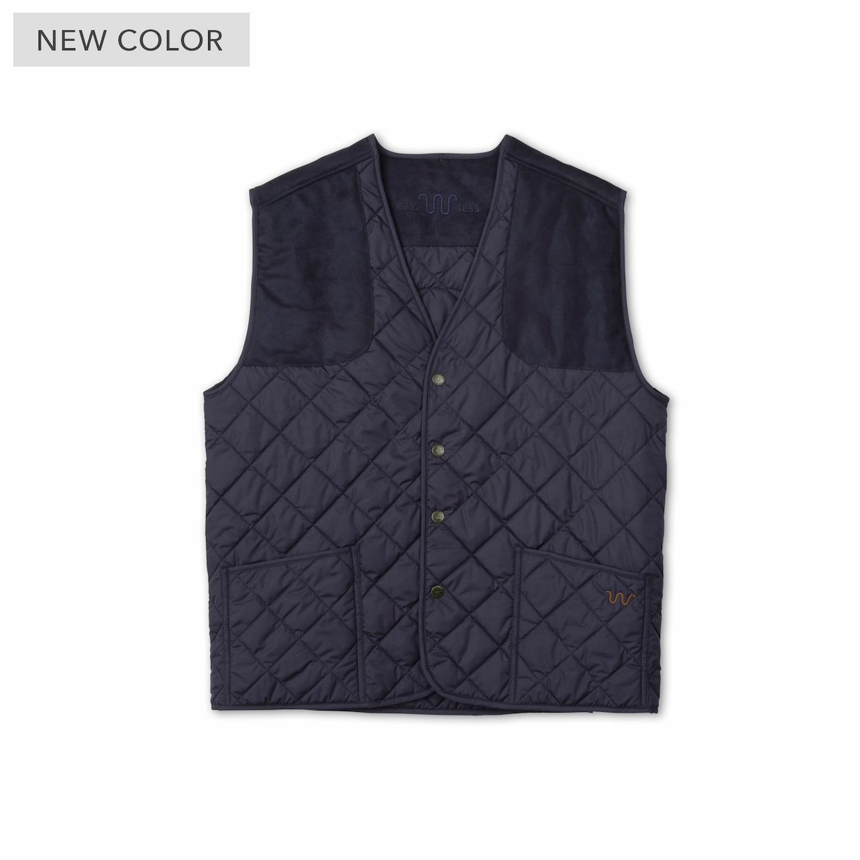  Men's Quilted Ranch Vest