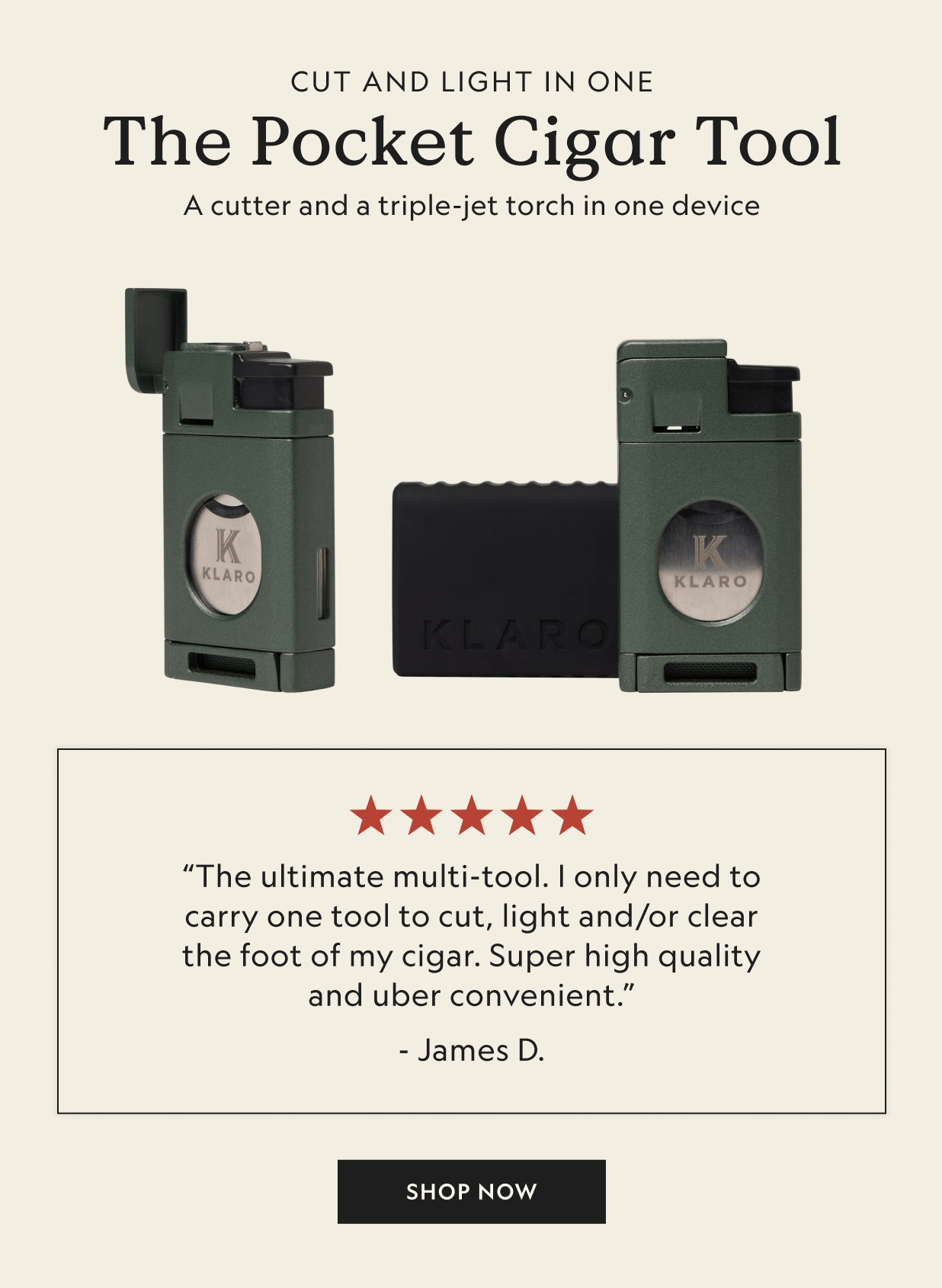 The Pocket Cigar Tool
