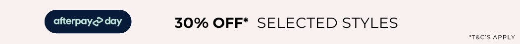 30 % off selected styles