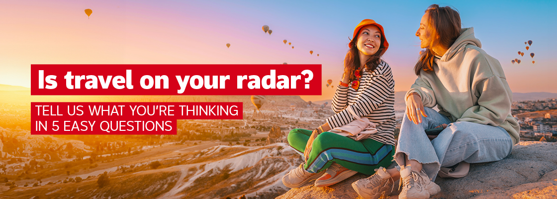 TAKE PART IN OUR TRAVEL SURVEY