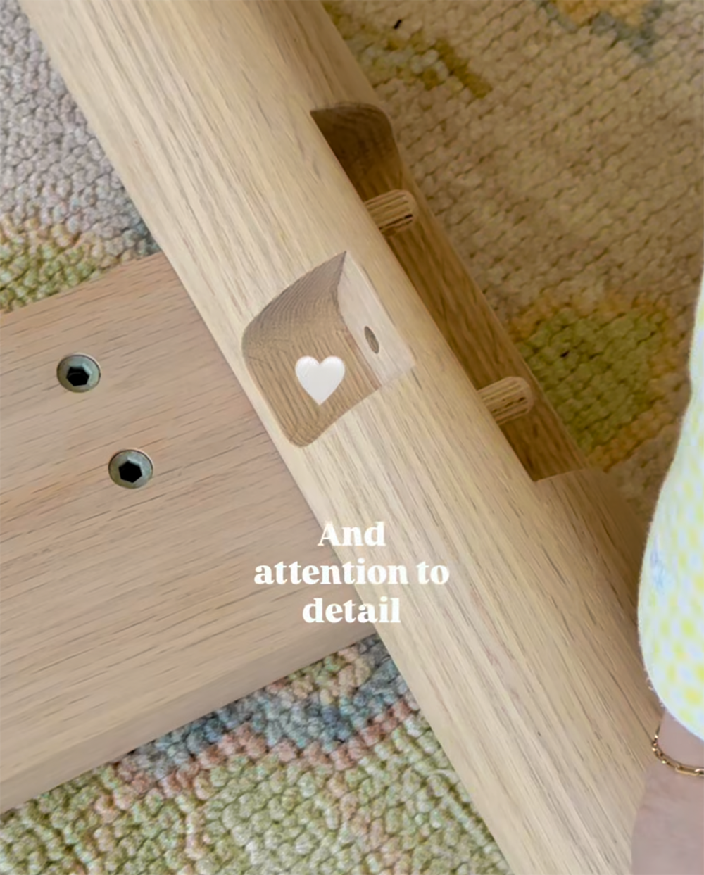 Keeps Architect Bed Solid Wood Joinery