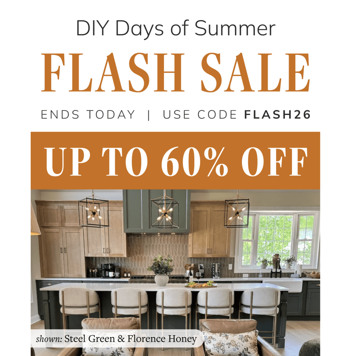 DIY Days of Summer Flash Sale: 25% off floating shelves