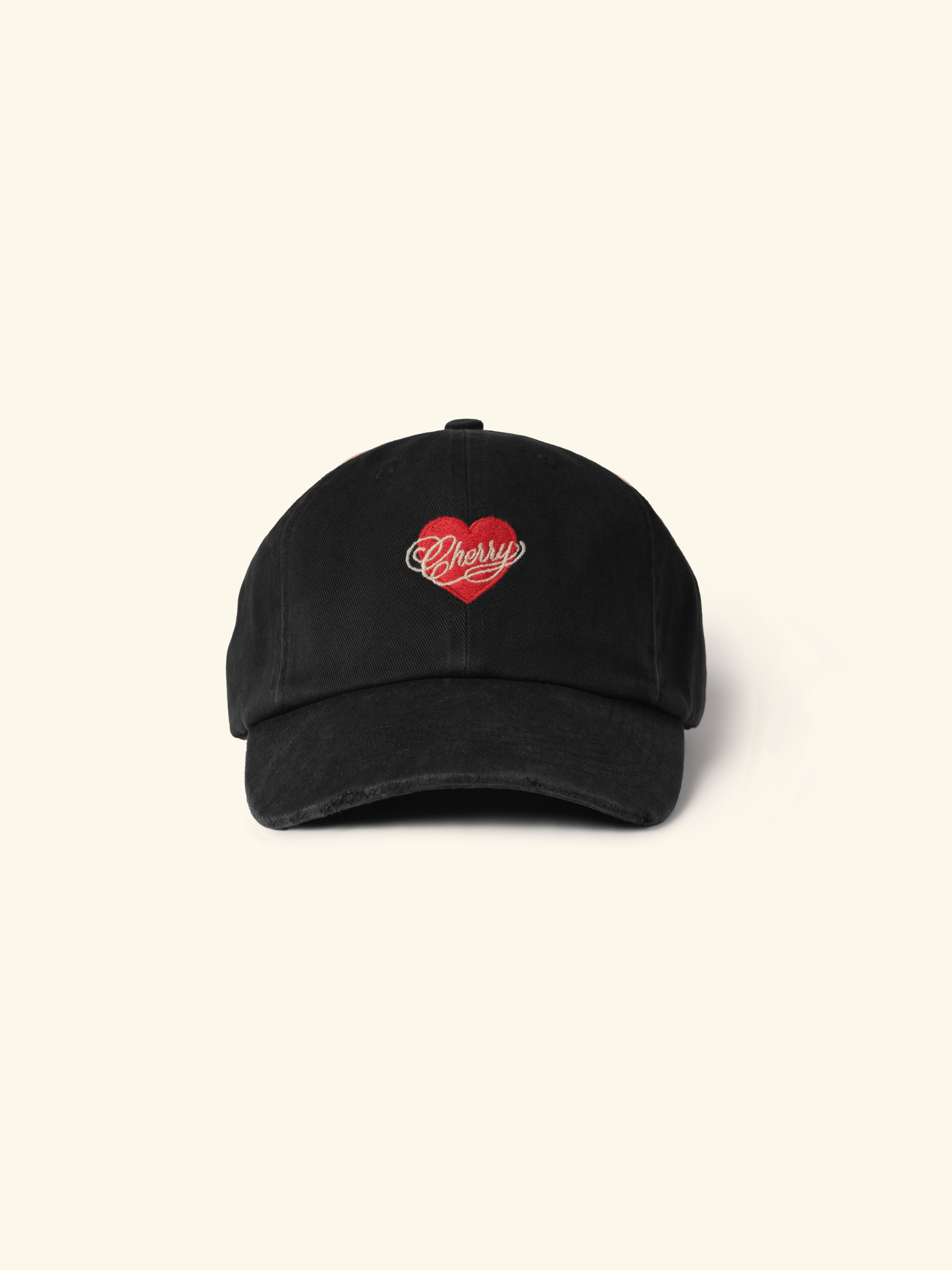 Image of Valentine's 6 Panel Hat (Black)