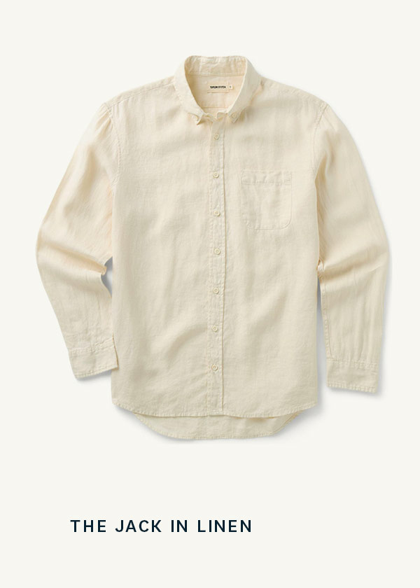 The Jack in Vintage White Linen