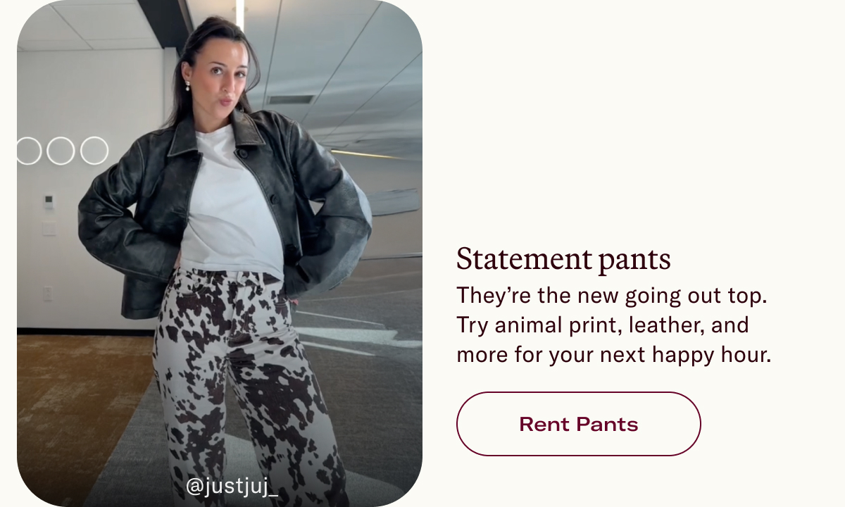 Statement pants