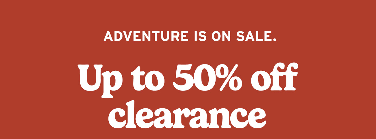 Up to 50% Off Clearance