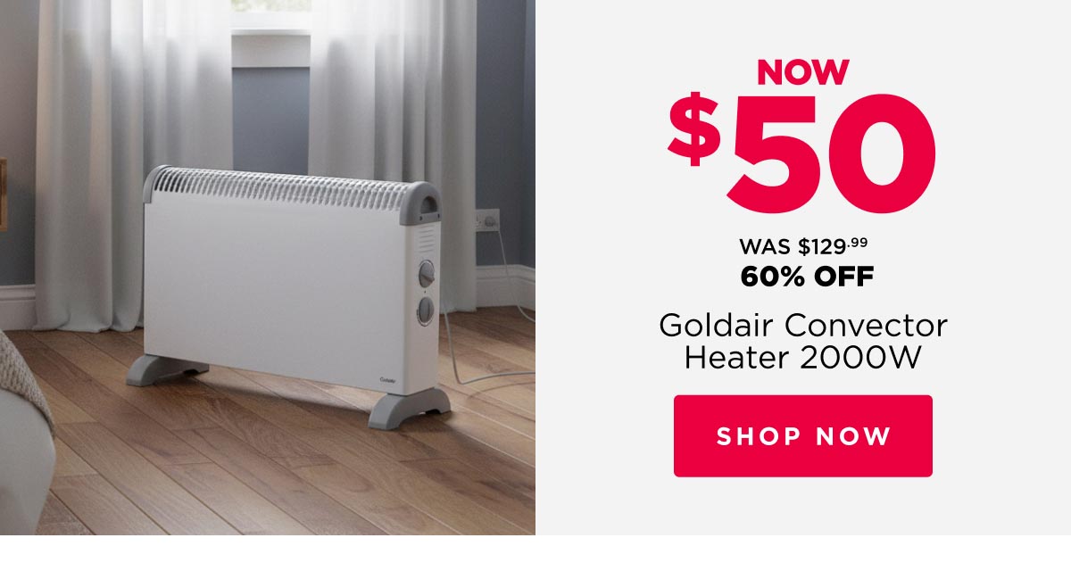 Goldair	Convector Heater 2000W