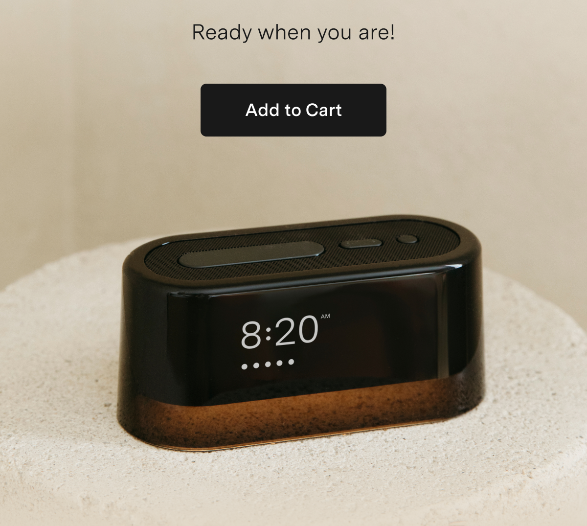 Ready when you are!  [ Add to Cart ]
