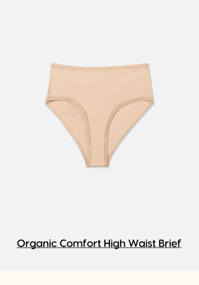 Organic Comfort High Waist Brief