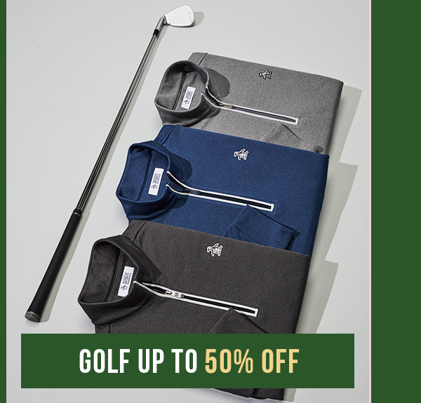 Golf up to 50% OFF