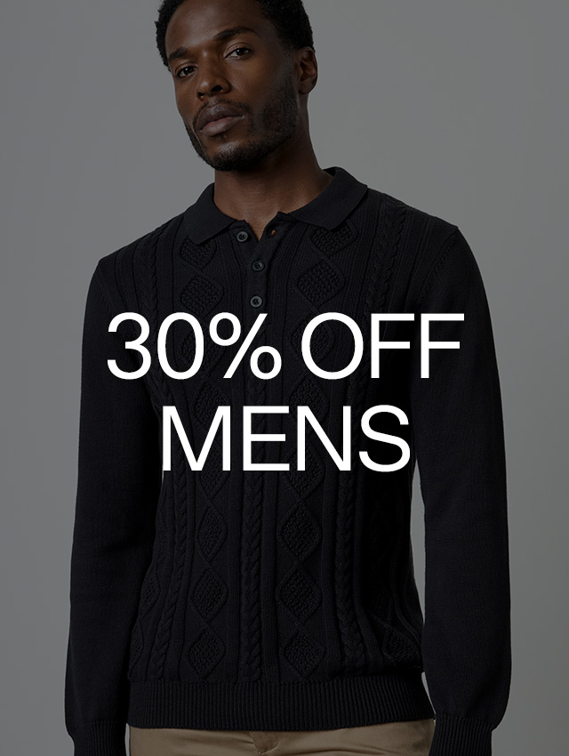 30% OFF MENS