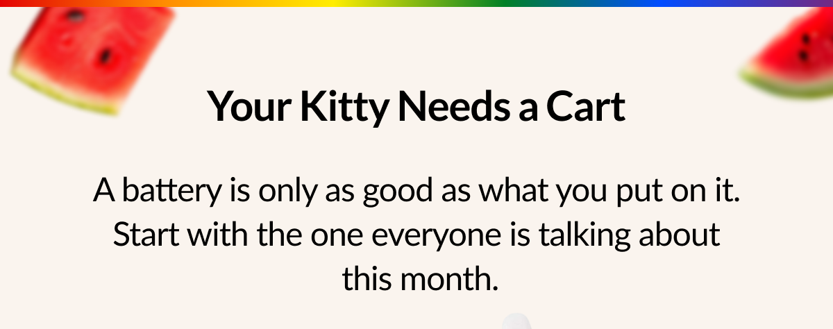 Your Kitty Needs a cart