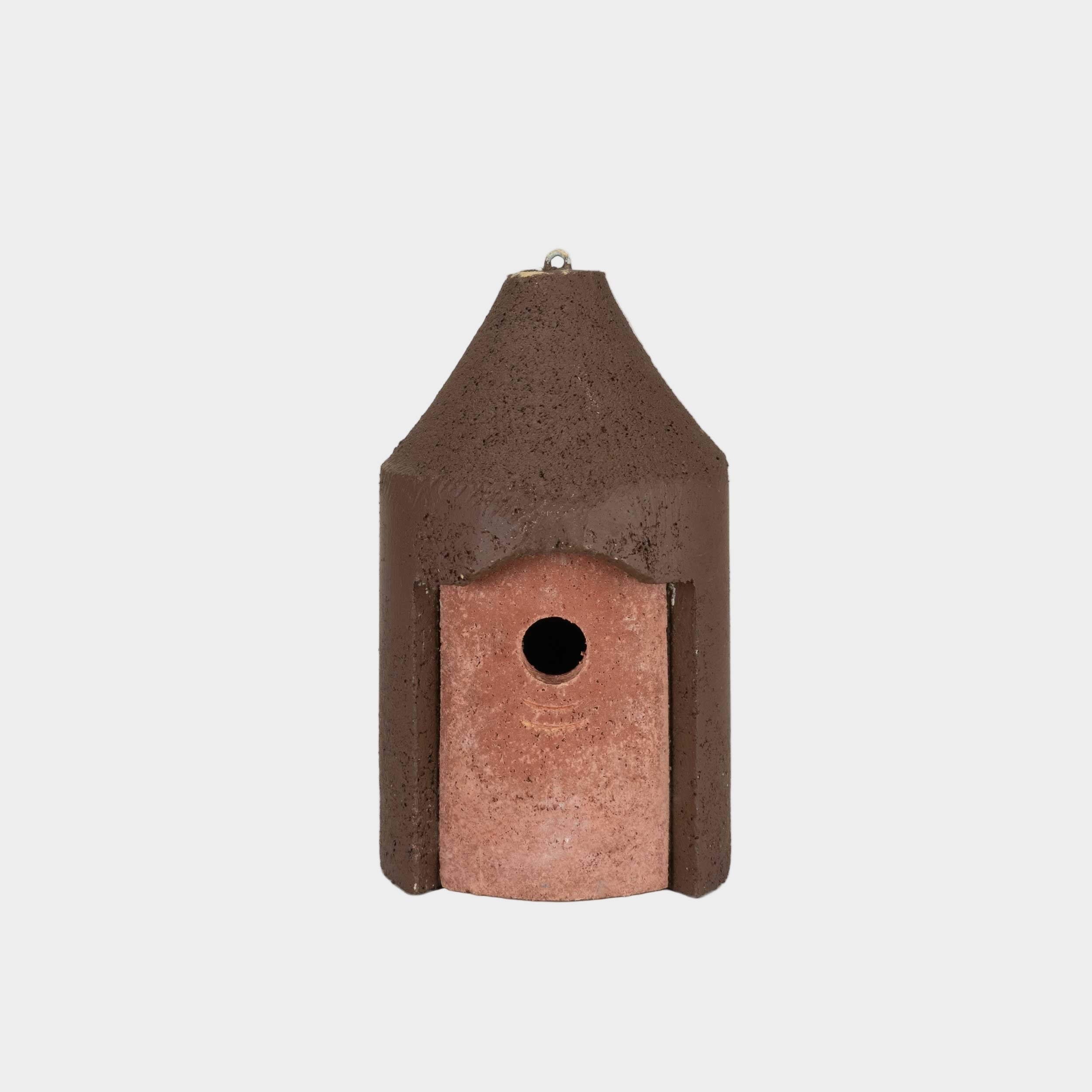 Image of Brutalist Birdhouse- Suspended Cone- 1" Entrance
