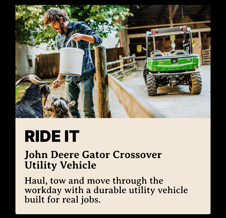 John Deere Gator Crossover Utility Vehicle