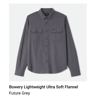 Bowery Lightweight Ultra Soft Flannel