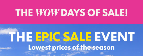 The Epic Sale Event