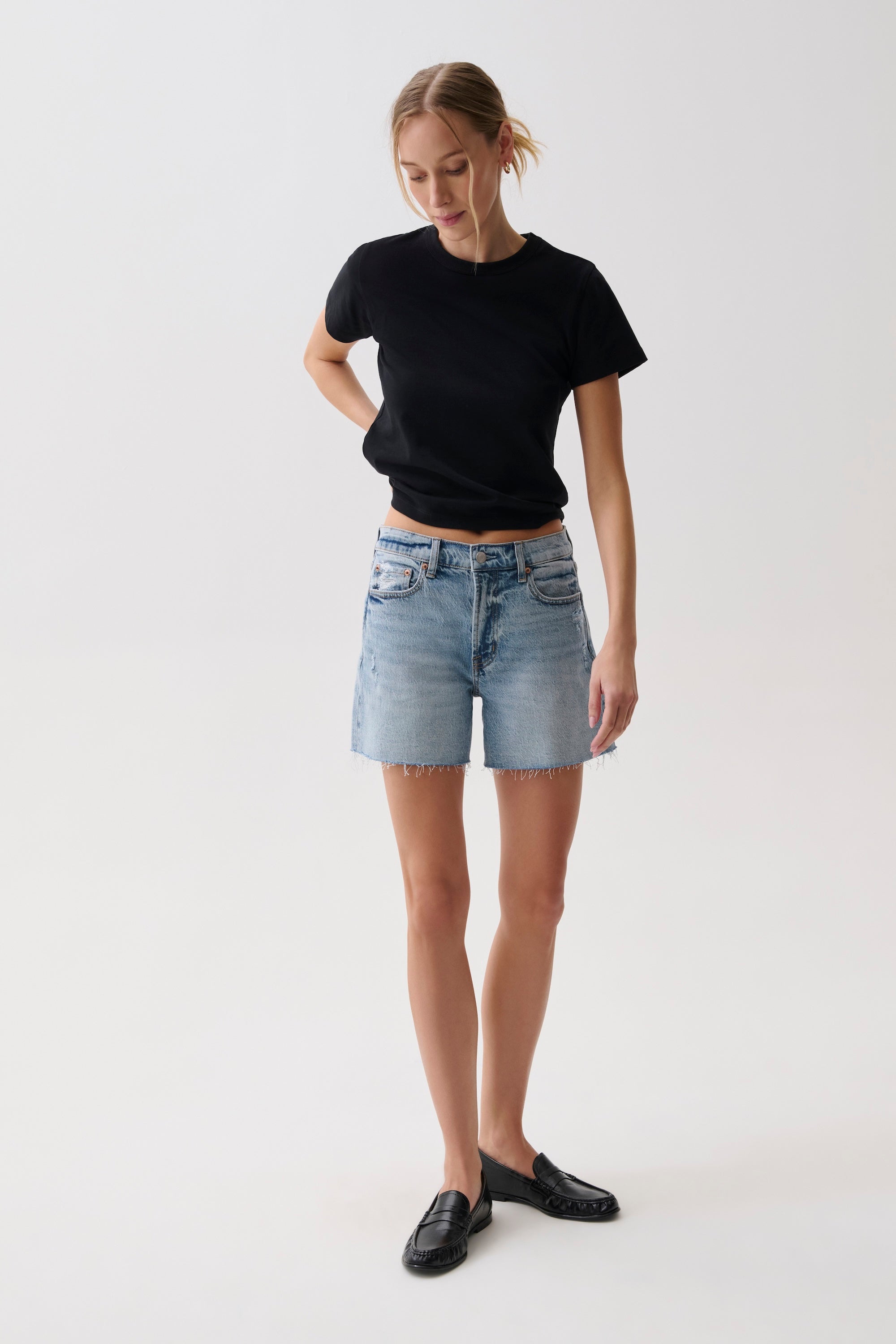 Image of Kennedy Mid Rise Short - Normandy Vintage