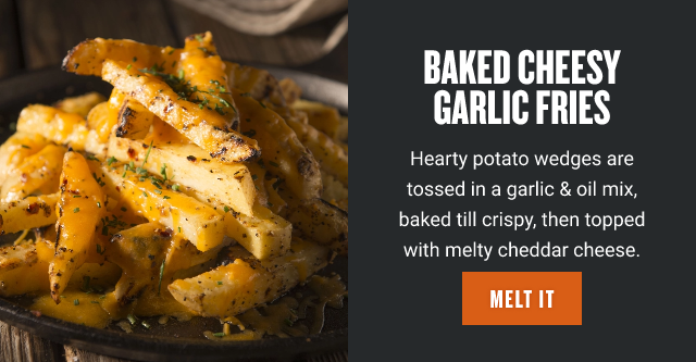 Baked Cheesy Garlic Fries