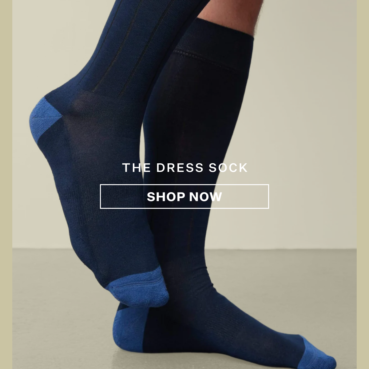 SILVER Extended Crew Dress Sock. Shop Now