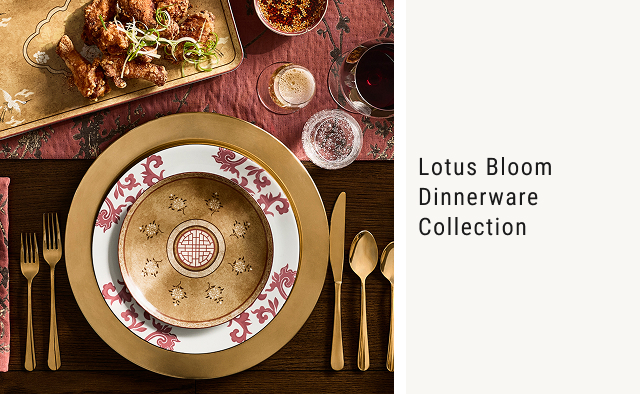 Lotus Bloom Dinnerware Collection