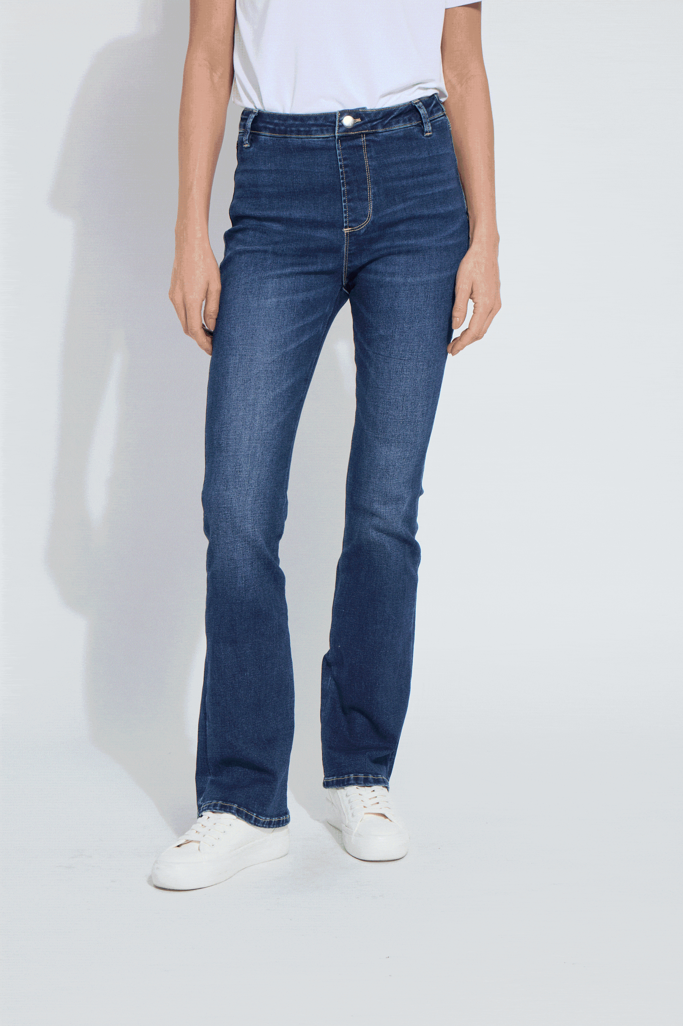 Image of Estelle Everyday Flare Denim (32" Inseam)