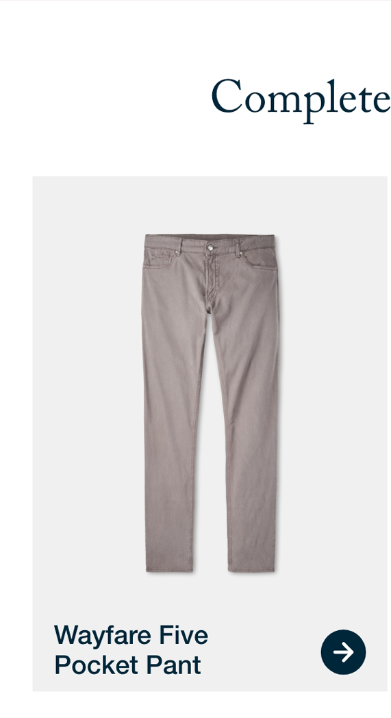 Wayfare Five Pocket Pant