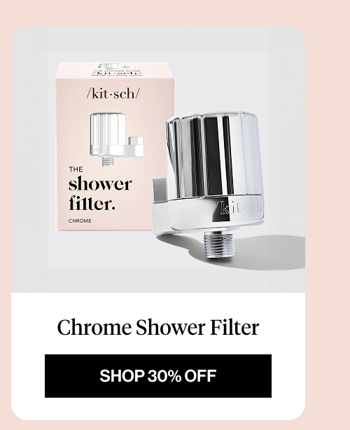 Chrome Shower Filter