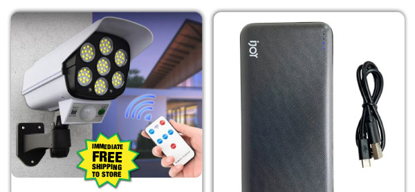 Solar Spotlight with Motion Sensor - ONLY $5.99 After Rebate*!