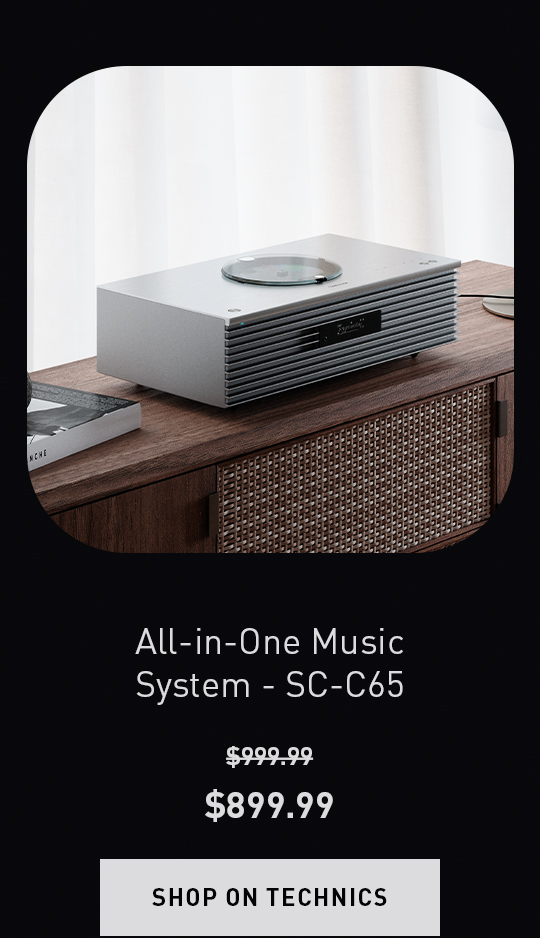 Save $100 on All-in-One Music  System - SC-C65 