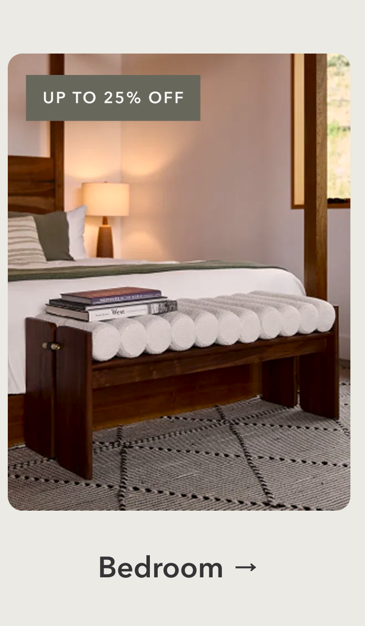 Up to 25% Off Bedroom