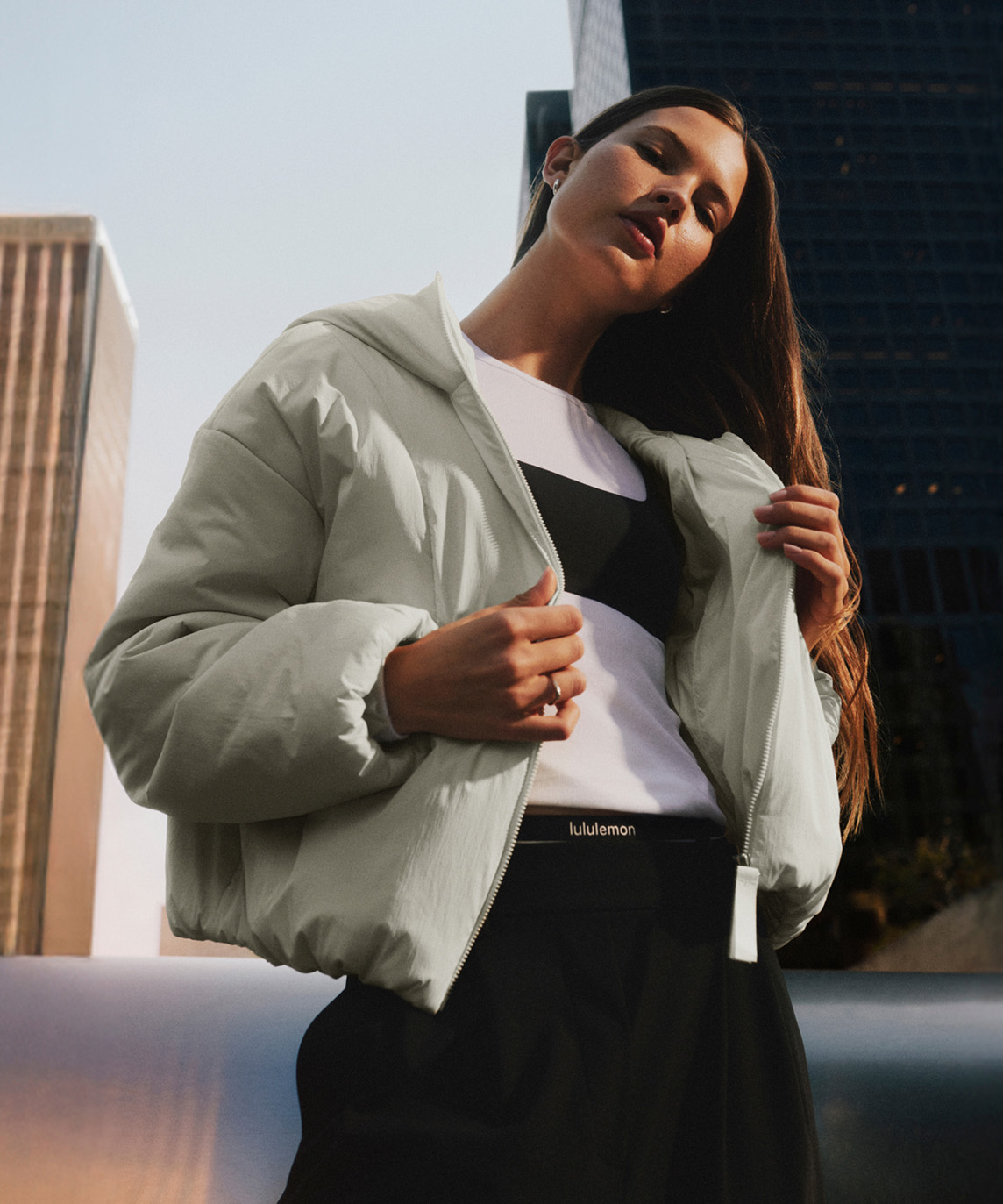 ThermoZen Insulated Hoodie in Meadow Haze